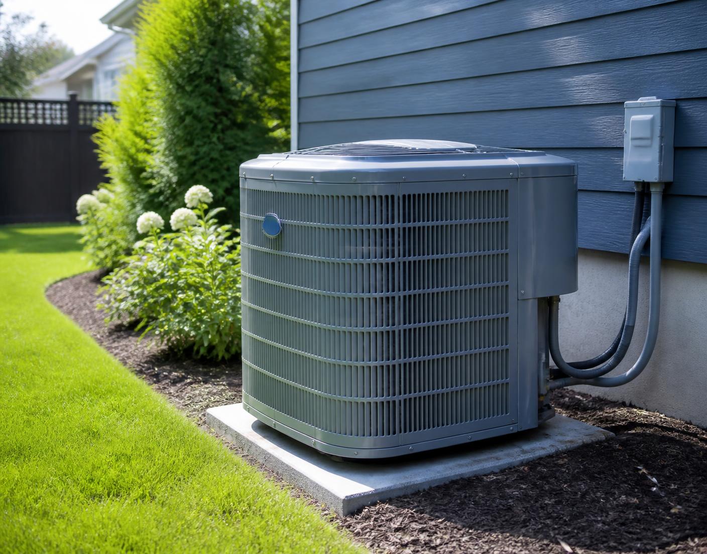 Residential central air conditioning condenser